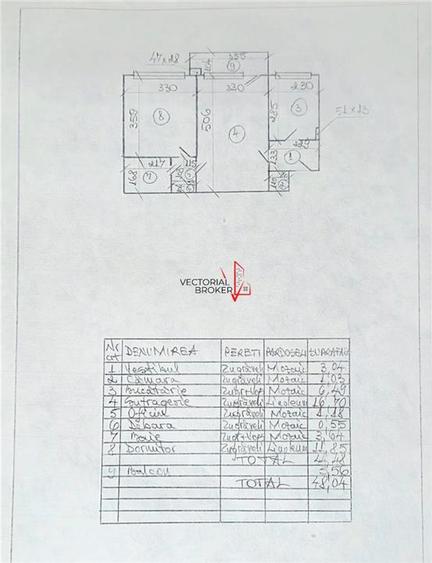 2 camere semidecomandate, 48mp, renovat, mobilat, Basarabia - Costin Georgian - 9