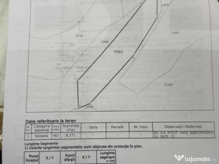 Teren extravilan impadurit, 8271 mp ideal pentru investitie. - 1