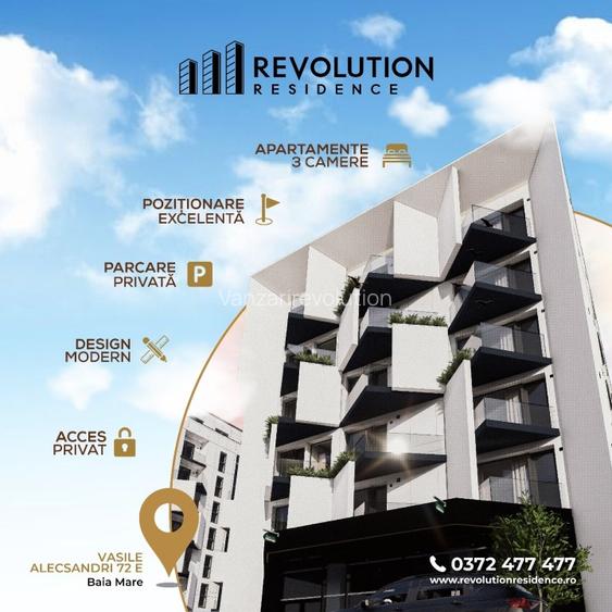 NEW! Apartamente 3 camere - Vasile Alecsandri 72E, Baia Mare