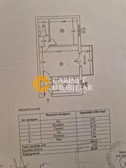 2 Camere-etaj 2-Rond Zimbru - 10