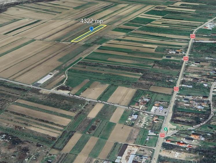 Teren de 4322 mp, în Mănești