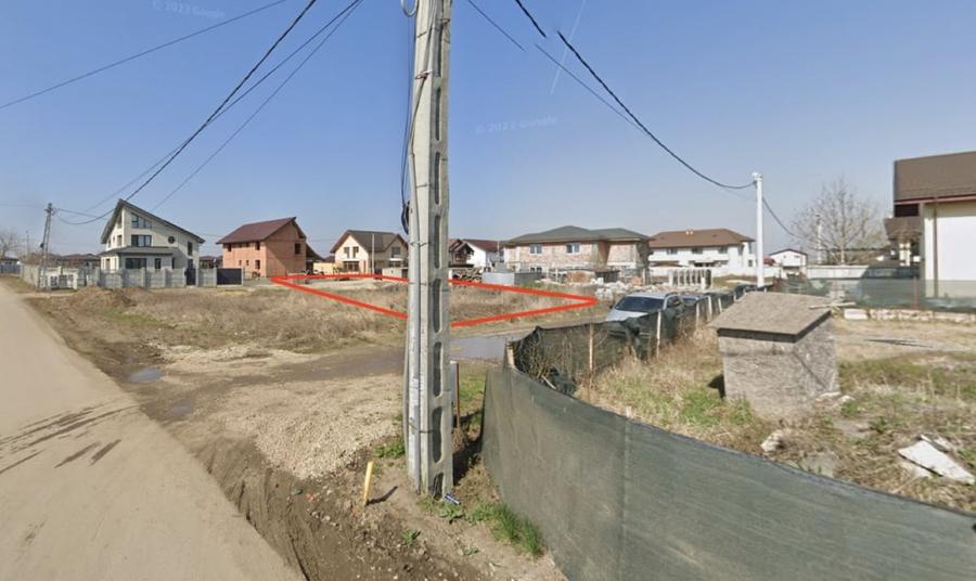 Teren de vanzare in comuna Berceni  420 mp - 4