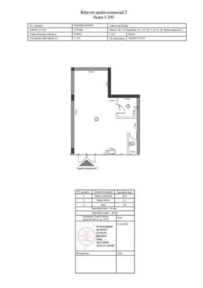 Spatiu Comercial, Qualis, Coresi - 10