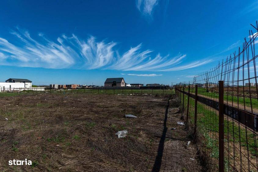 Tunari zona Castanului | teren 750 mp deschidere 25 ml Ideal duplex - 8