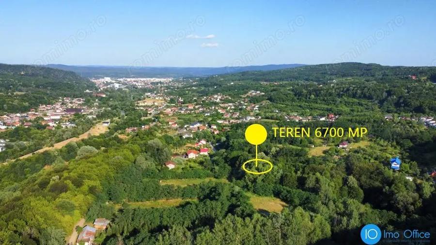 TEREN 6700 MP, INTRAVILAN LANGA PADURE - 1