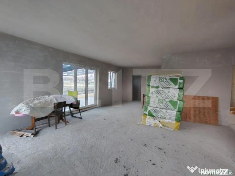 Casa semifinisata individuala 120 mp utili, teren 805 mp, - 3