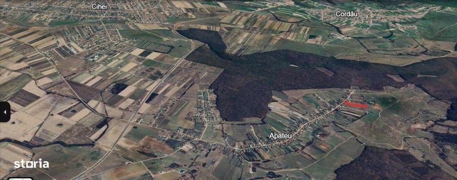 Teren intravilan Apateu 4100 mp - 6