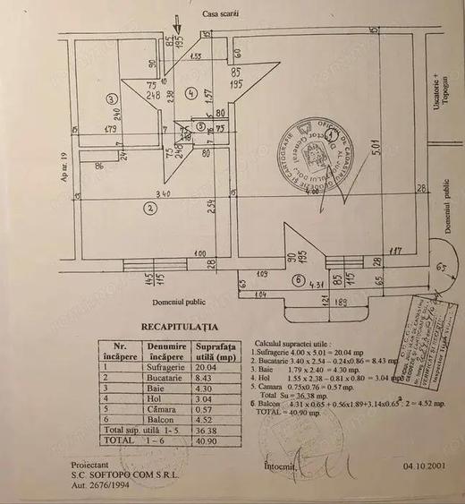 Garsoniera de vanzare, 40 mp, Brazda lui Novac, zona American Style - 6