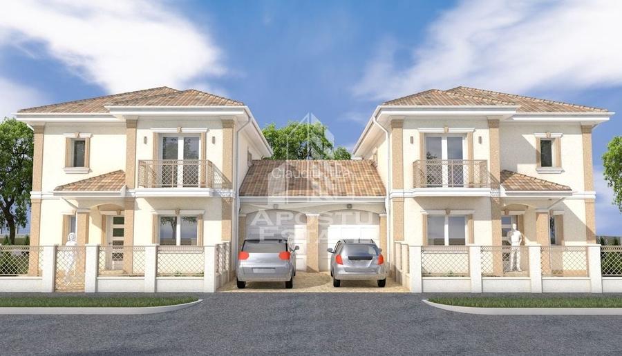 Duplex cu 5 camere, despartit prin garaj, zona Lidl, finisaje premium