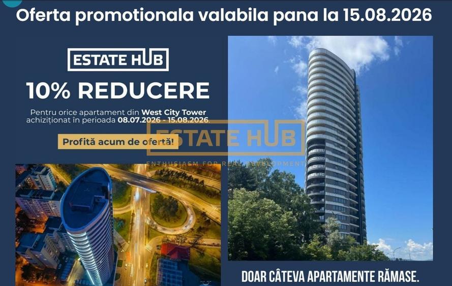 Apartament cu 2 camere semidecomandat în Mănăștur