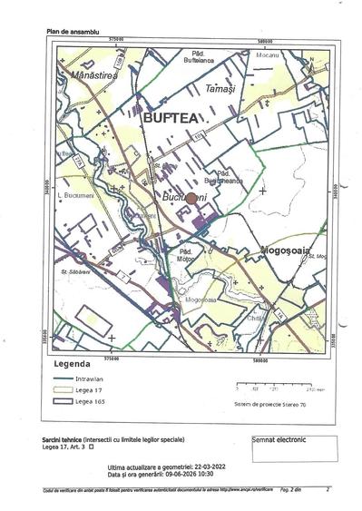 Teren Buftea Intravilan langa A0 ideal pentru hale industriale - 4
