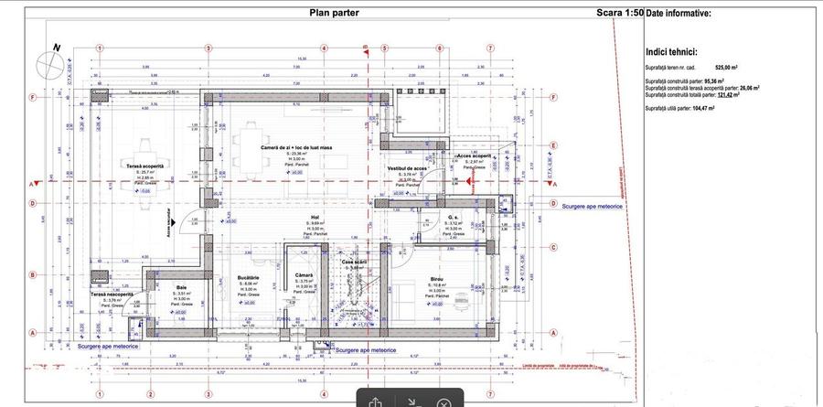 Casă cu 5 camere cu Teren 1050 Mp în Iorga