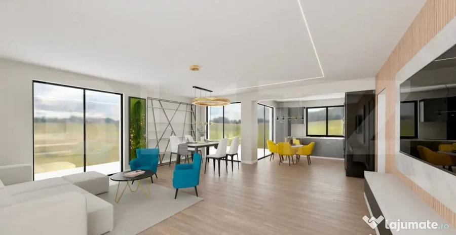 Apartament cu 3 camere decomandat în Central
