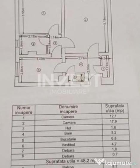 Apartament 2 camere-decomandat-Alexadru cel Bun - 1