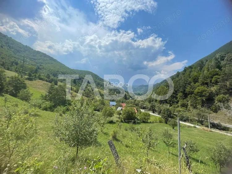 Teren intravilan cu utilitati 415 mp Rau Sadului Sibiu