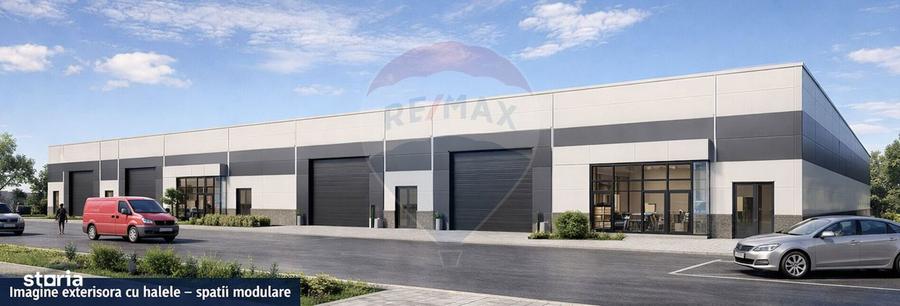 Hale industriale noi de inchiriat spatii modulare 100560 mp - 3