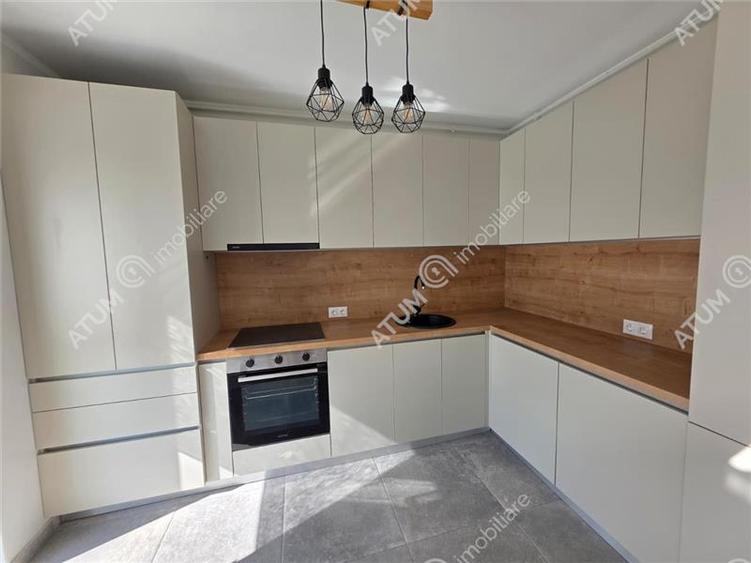 Penthouse cu 4 camere mobilat si utilat complet zonaTurnisor Sibiu - 8