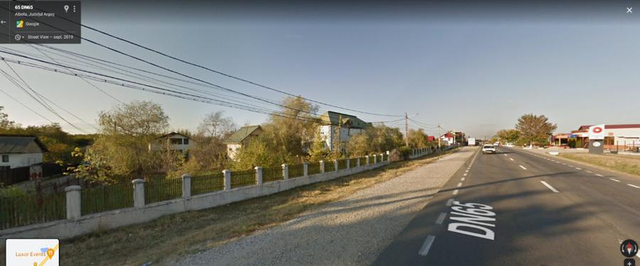 Imobil teren 6141mp centru Albota, stradal DN65,pretabil activitati - 3