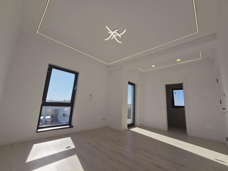 Vila individuala - 4 camere  - 3 bai - incalzire pardoseala - placa de beton - 10