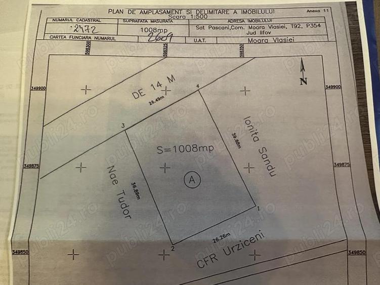 Vanzare teren casa la padure Moara Vlasiei - 2