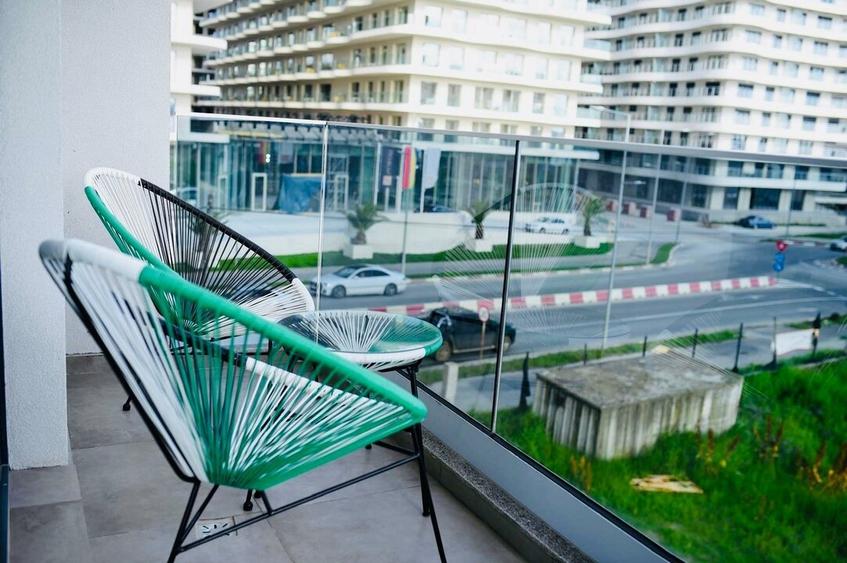 Mamaia Nord Zona Casa del Mar, Garsoniera/Studio si loc de parcare, vedere lac - 11