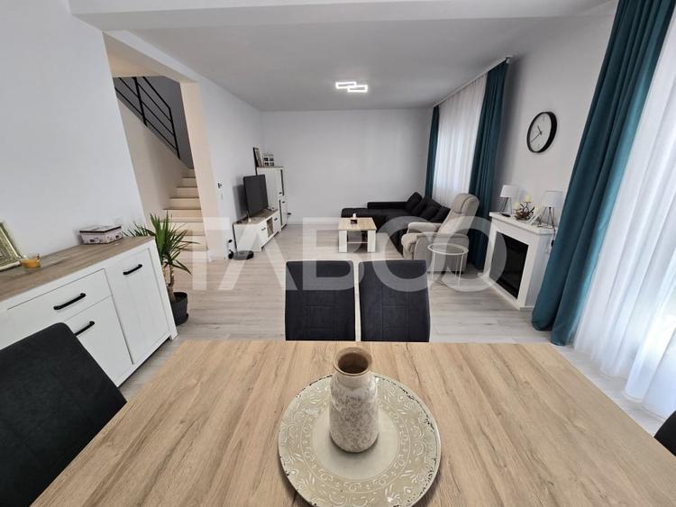 Casa moderna de vanzare mobilata 147 mpu teren 234 mp Selimbar Sibiu - 4