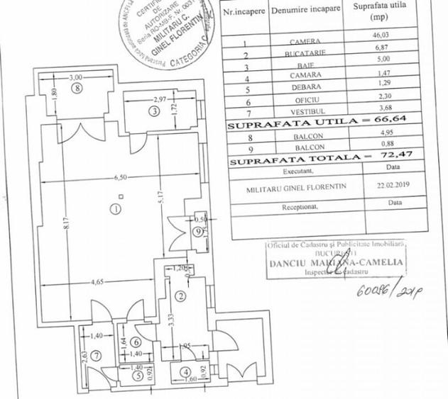Apartament 2 camere, 67 mp, Piata Romana - 4