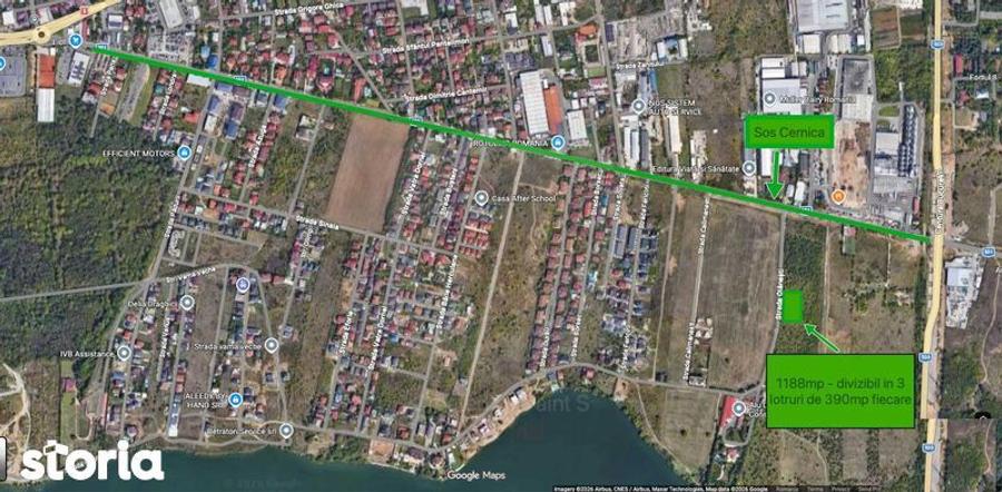 Vand teren casa zona Pantelimon - Strada Olanesti - Sos Cernica - 1