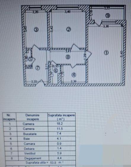 Apartament 2 camere Baba Novac - 8