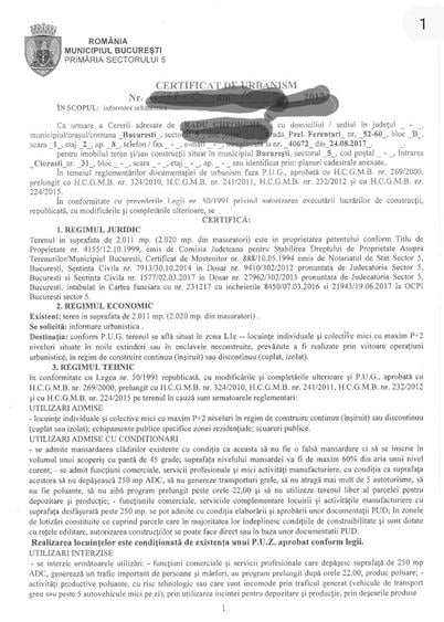 Teren de 2020 mp, în Ferentari