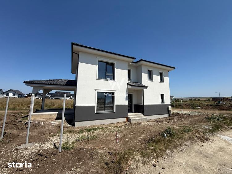 Casă cu 5 camere cu Teren 497 Mp în Șura Mică