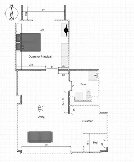Apartament 2 camere, 70 mp, zona Fabric - 6