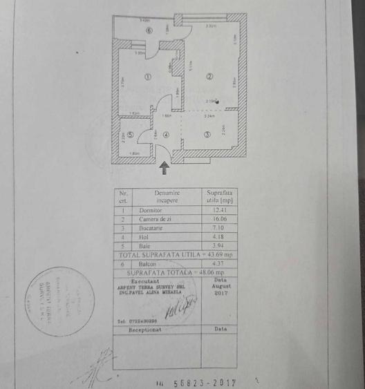 Apartament cu 3 camere nedecomandat, mobilat în Politehnica