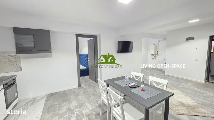 Apartament nou -mobilat utilat 3 camere -73 mp Etaj 2/3 - 5