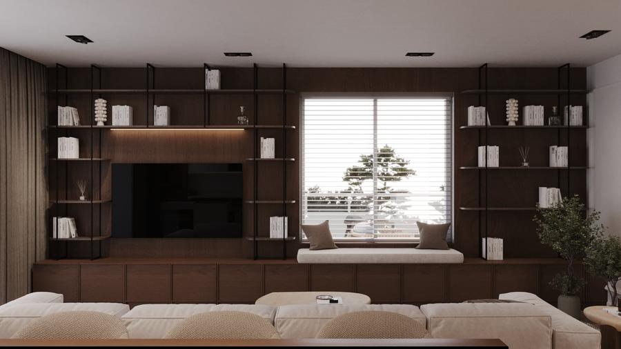 Penthouse cu 4 camere semidecomandat în Pantelimon