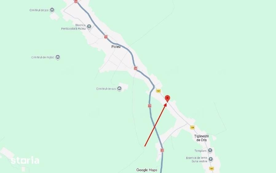 Casă cu 4 camere cu Teren 1079 Mp în Brusturi