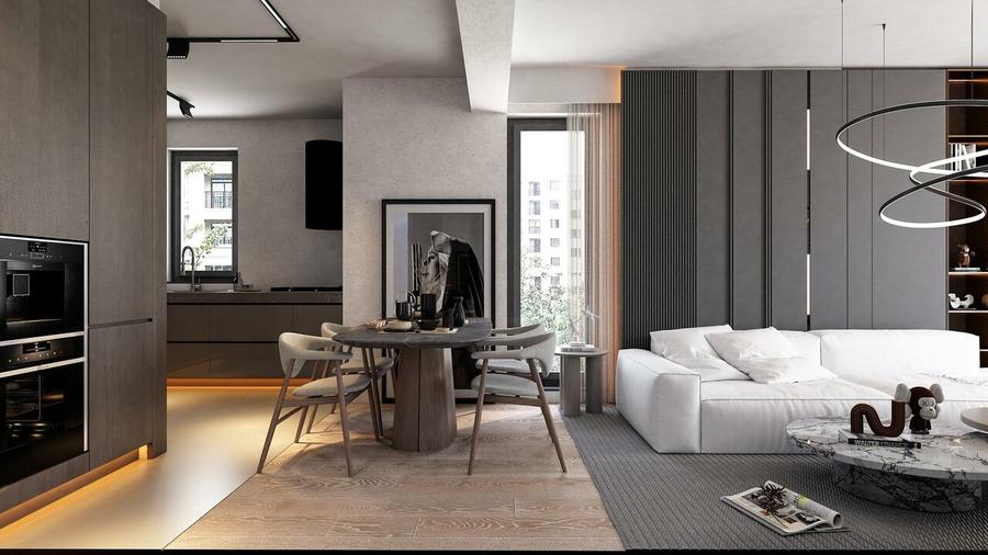 Apartament cu 2 camere decomandat în Noua