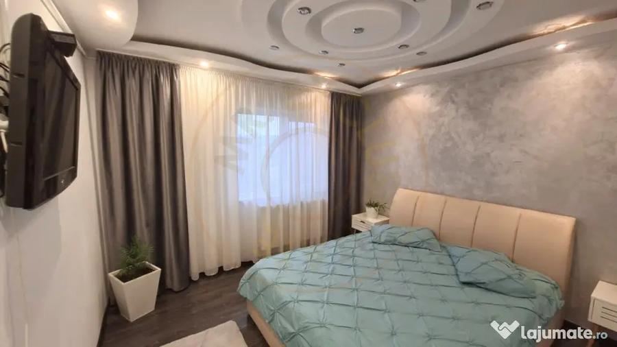 Apartament cu 3 camere decomandat, mobilat în Eremia