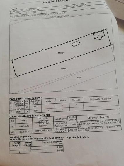 Vand teren Smeura de Sus, Comuna Mo?oaia, jud. Arge?. - 1