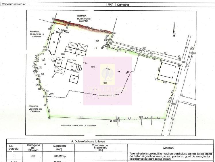 Teren intravila 40.679 mp in Campina, dezvoltare imobiliara - 1