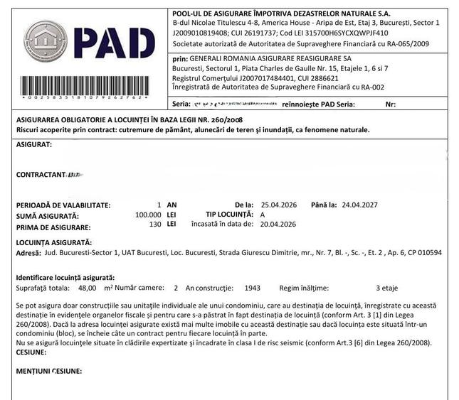 Apartament cu 2 camere în Dorobanți