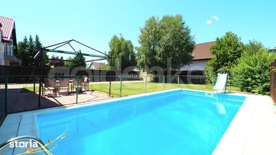 Vila cu piscina privata | 6 dormitoare | cartier rezidential
