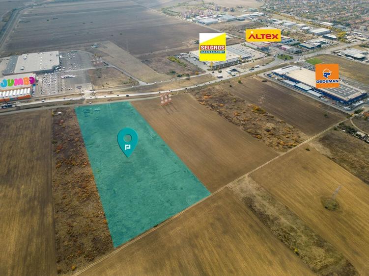 Teren agricol extravilan de 55340 mp, în Micălaca
