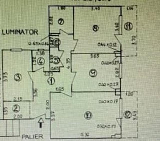 Apartament cu 3 camere decomandat, mobilat în Valea Ialomiței