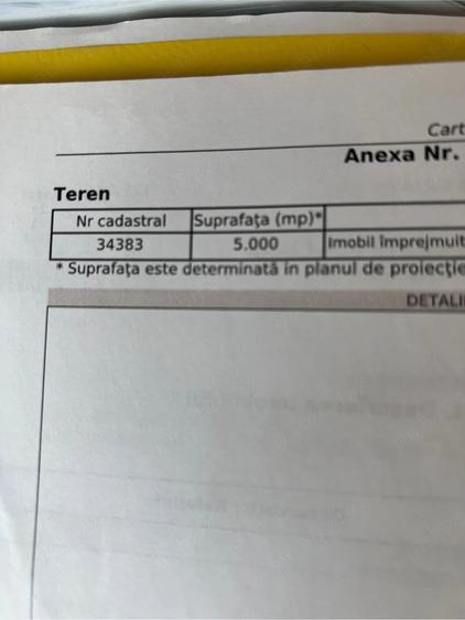 Teren de 5000 mp, în Sălăgeni
