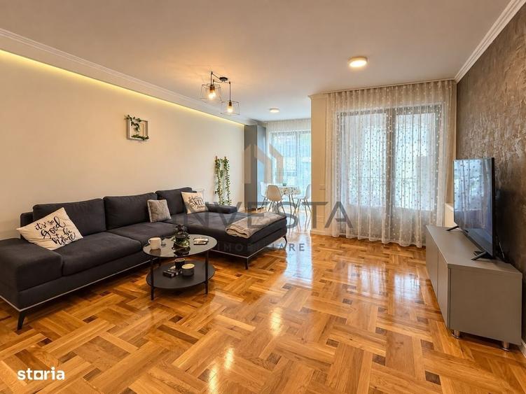 Apartament cu 2 camere semidecomandat, mobilat în Bună Ziua
