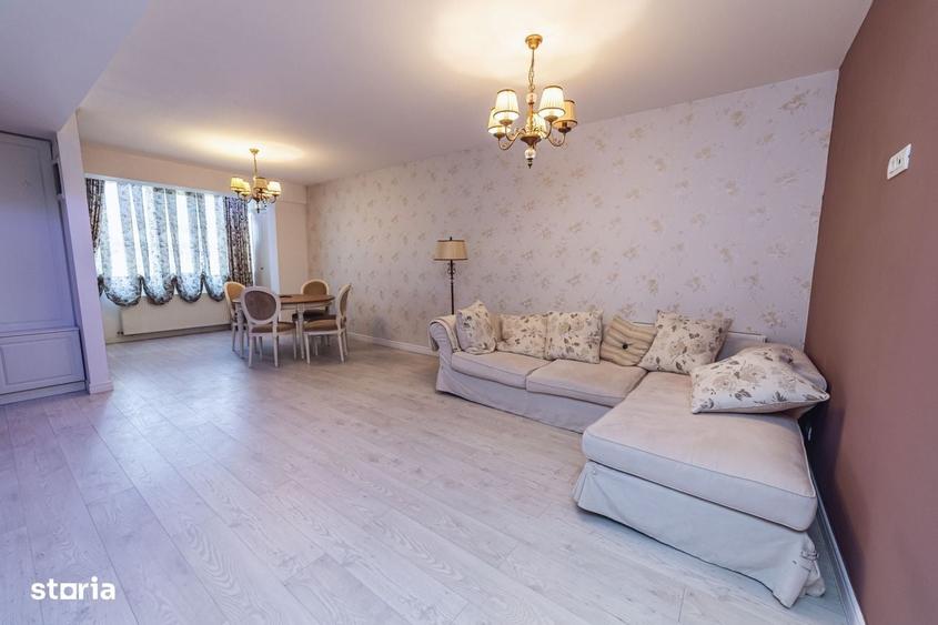 Apartament cu 3 camere decomandat în Herăstrău