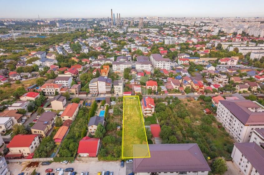 Teren Construcții intravilan de 1000 mp, în Theodor Pallady