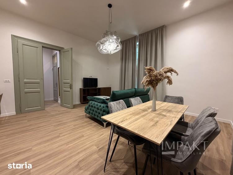Apartament cu 2 camere semidecomandat în Central
