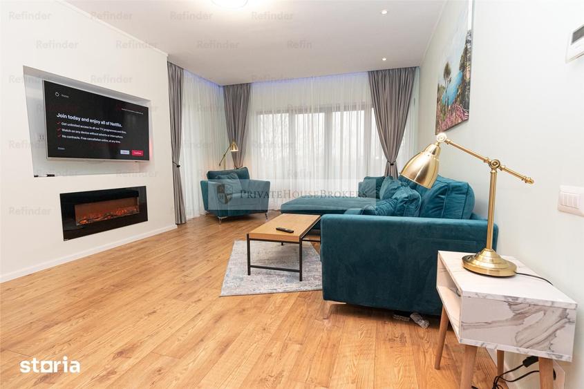 Apartament cu 3 camere semidecomandat în Central